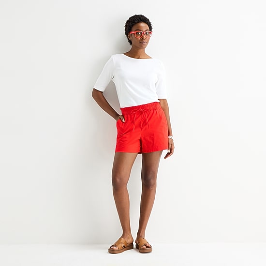 St. John's Bay Womens Pull-On Short