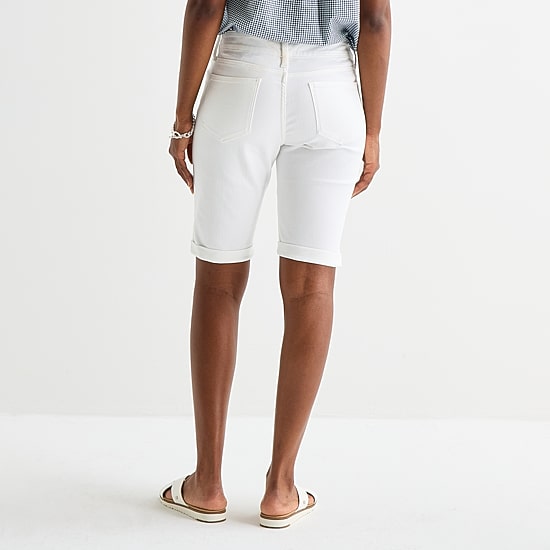 St. John's Bay Womens 11" Bermuda Short