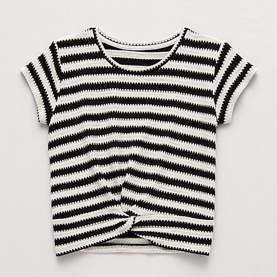 Thereabouts Little & Big Kid Girls Crew Neck Short Sleeve T-Shirt