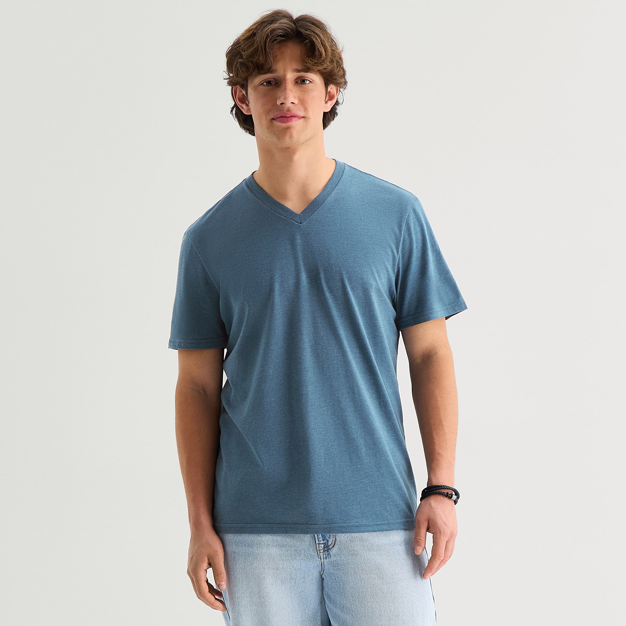 Arizona Mens V Neck Short Sleeve T-Shirt