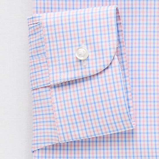 Stafford Smart Tech Magna Ready® Mens Regular Fit Easy-on + Easy-off Sensory Friendly Adaptive Stretch Fabric Wrinkle Free Long Sleeve Dress Shirt