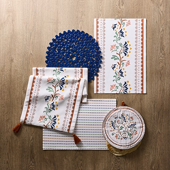 Jenny Martinez Floral Table Runner