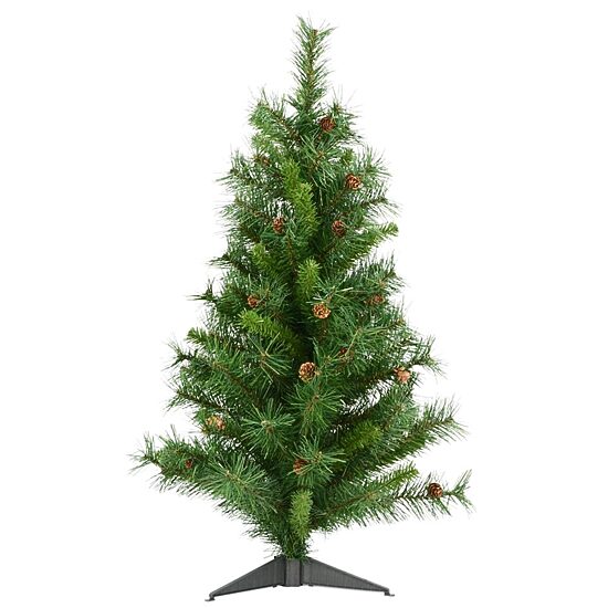 3' Cheyenne Pine Artificial Christmas Tree Unlit