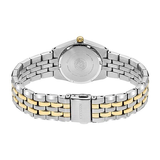 Citizen Corso Womens Two Tone Stainless Steel Bracelet Watch Ew2294-53l
