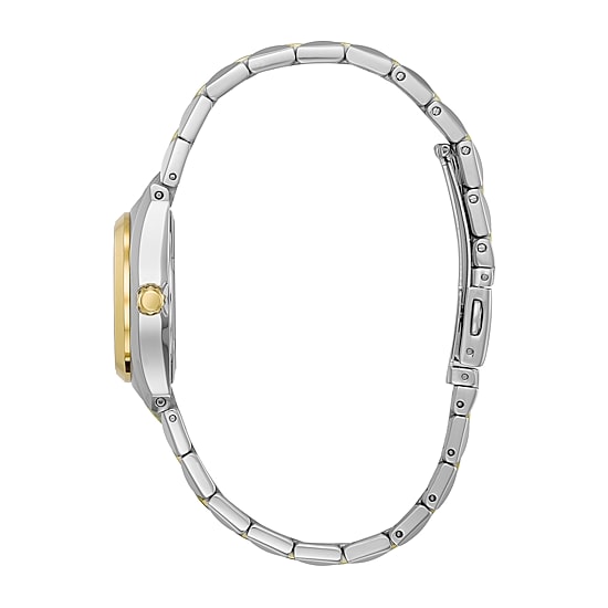 Citizen Corso Womens Two Tone Stainless Steel Bracelet Watch Ew2294-53l