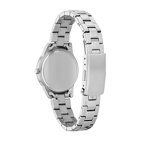 Citizen Womens Crystal Accent Two Tone Stainless Steel Bracelet Watch Er0224-51d
