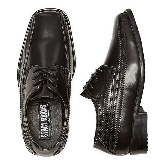 Stacy Adams Lil Bowman Toddler Boys Round Closed Toe Oxford Shoes