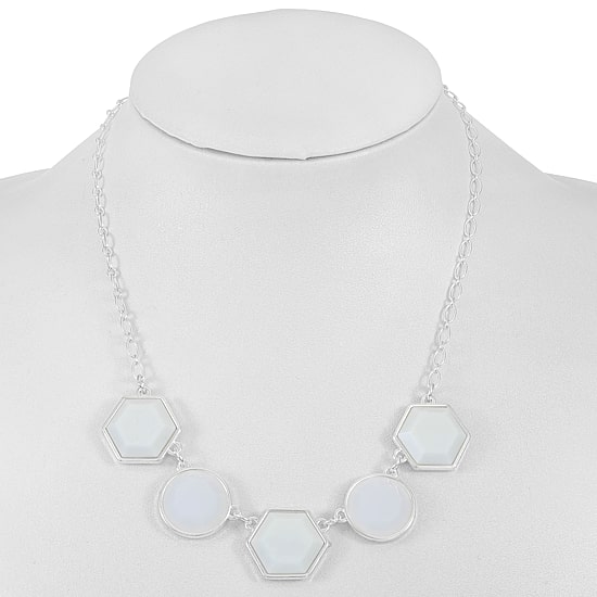 Liz Claiborne 17 Inch Cable Collar Necklace