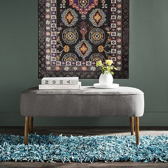Safavieh Levi Accents Upholstered Bench