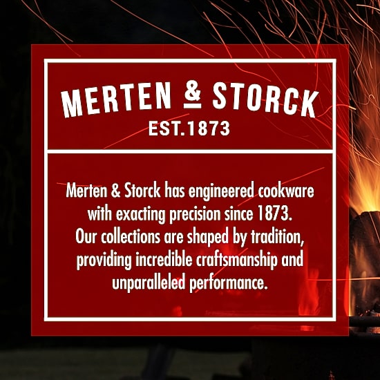 Merten & Storck 12" Carbon Steel Frying Pan