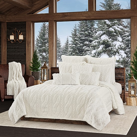 Queen Street Caress 3-pc. Quilt Set