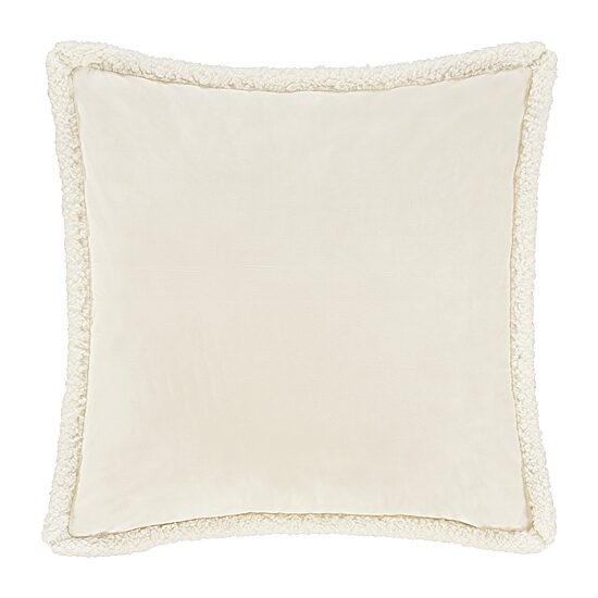 Queen Street Cozy Winter White Euro Sham