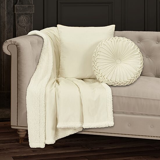 Queen Street Cozy Throw Reversible Midweight Throw
