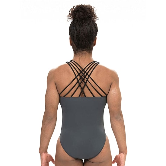 GK Strappy Back Workout Little & Big Kid Sleeveless Leotard
