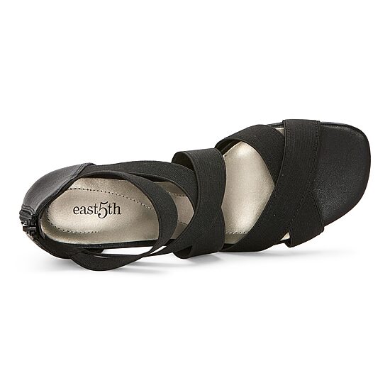 east 5th Spaulding Womens Square Open Toe Block Heel Pumps