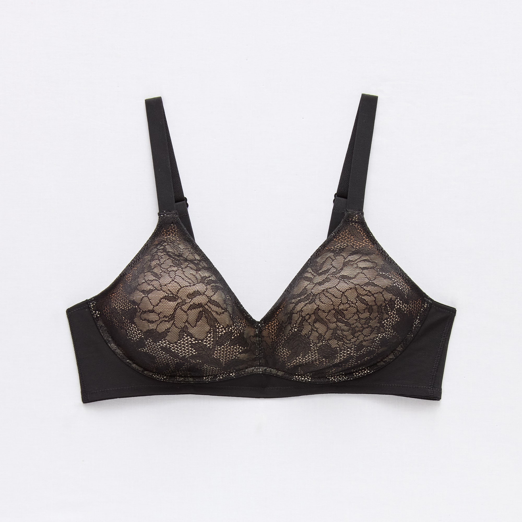 Liz Claiborne No Show Wireless Full Coverage Bra 355388
