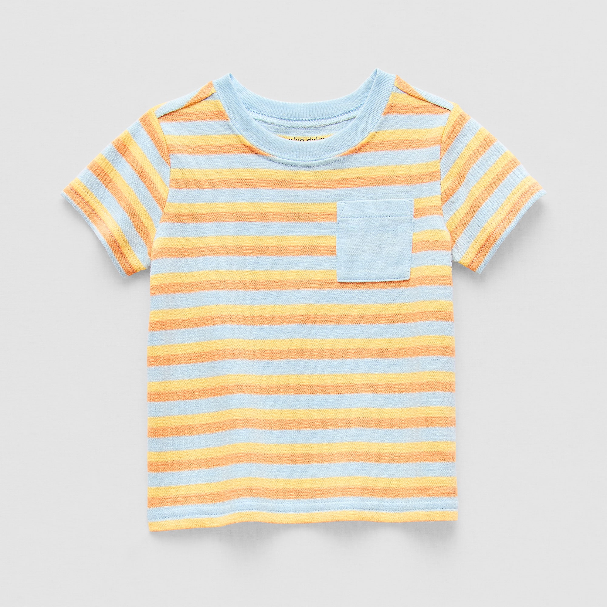 Okie Dokie Baby Boys Crew Neck Short Sleeve T-Shirt