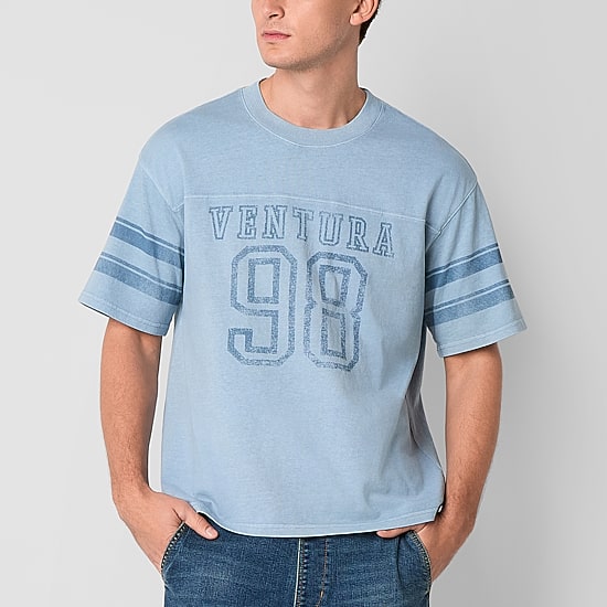 Arizona Mens Short Sleeve Boxy Fit T-Shirt