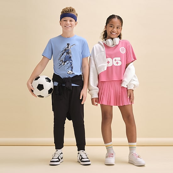 Xersion Little & Big Kid Girls V Neck Short Sleeve Moisture Wicking Quick Dry Jersey