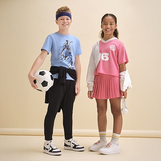 Xersion Little & Big Kid Girls Long Sleeve Fleece Zipper Active Hoodie