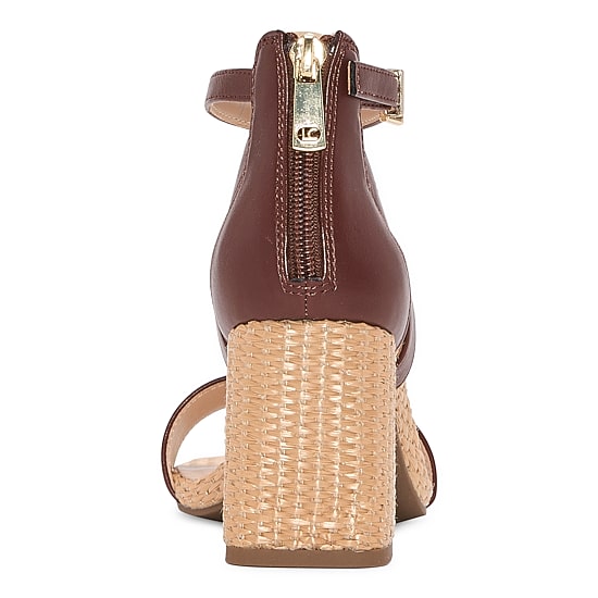 Liz Claiborne Harnie Womens Round Open Toe Block Heel Pumps