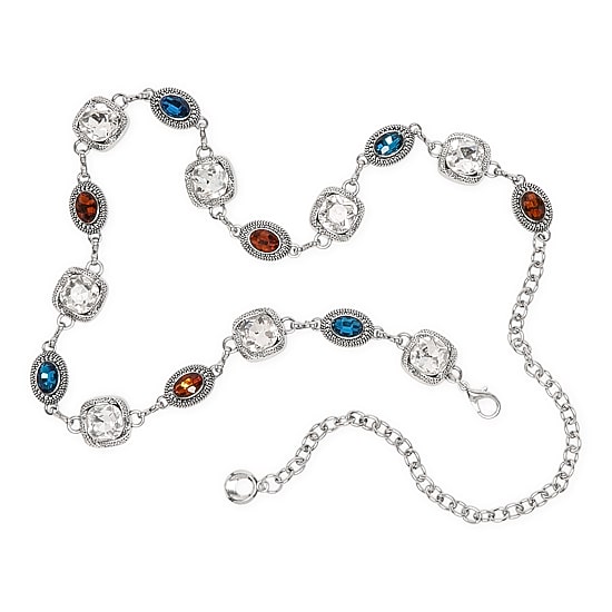 JS Jessica Simpson Jewel Chain Womens Belt