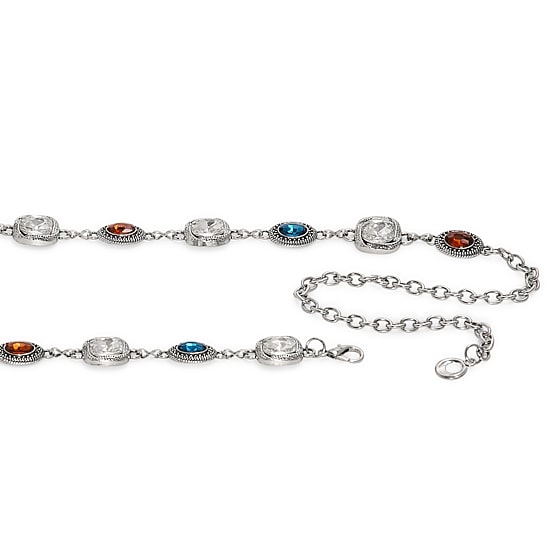 JS Jessica Simpson Jewel Chain Womens Belt
