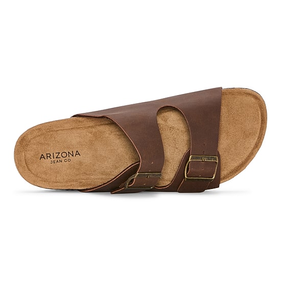 Arizona Jean Co Mens Footbed Sandals