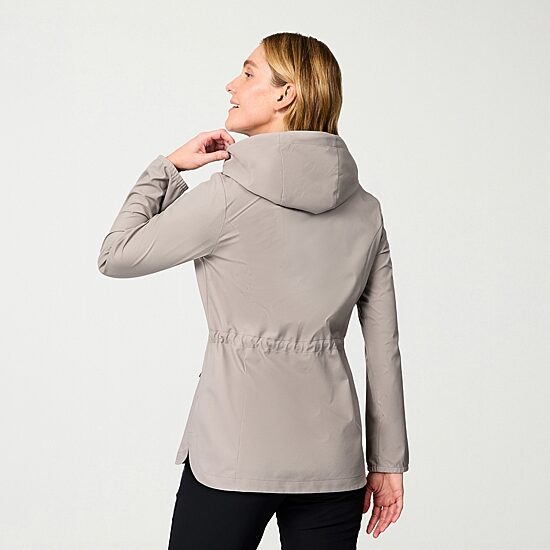 Free Country Womens Water Resistant Lightweight Raincoat