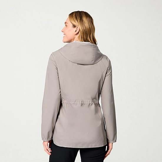 Free Country Womens Water Resistant Lightweight Raincoat