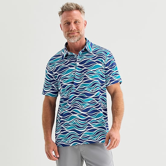 St. John's Bay Performance Mens Classic Fit Short Sleeve Polo Shirt
