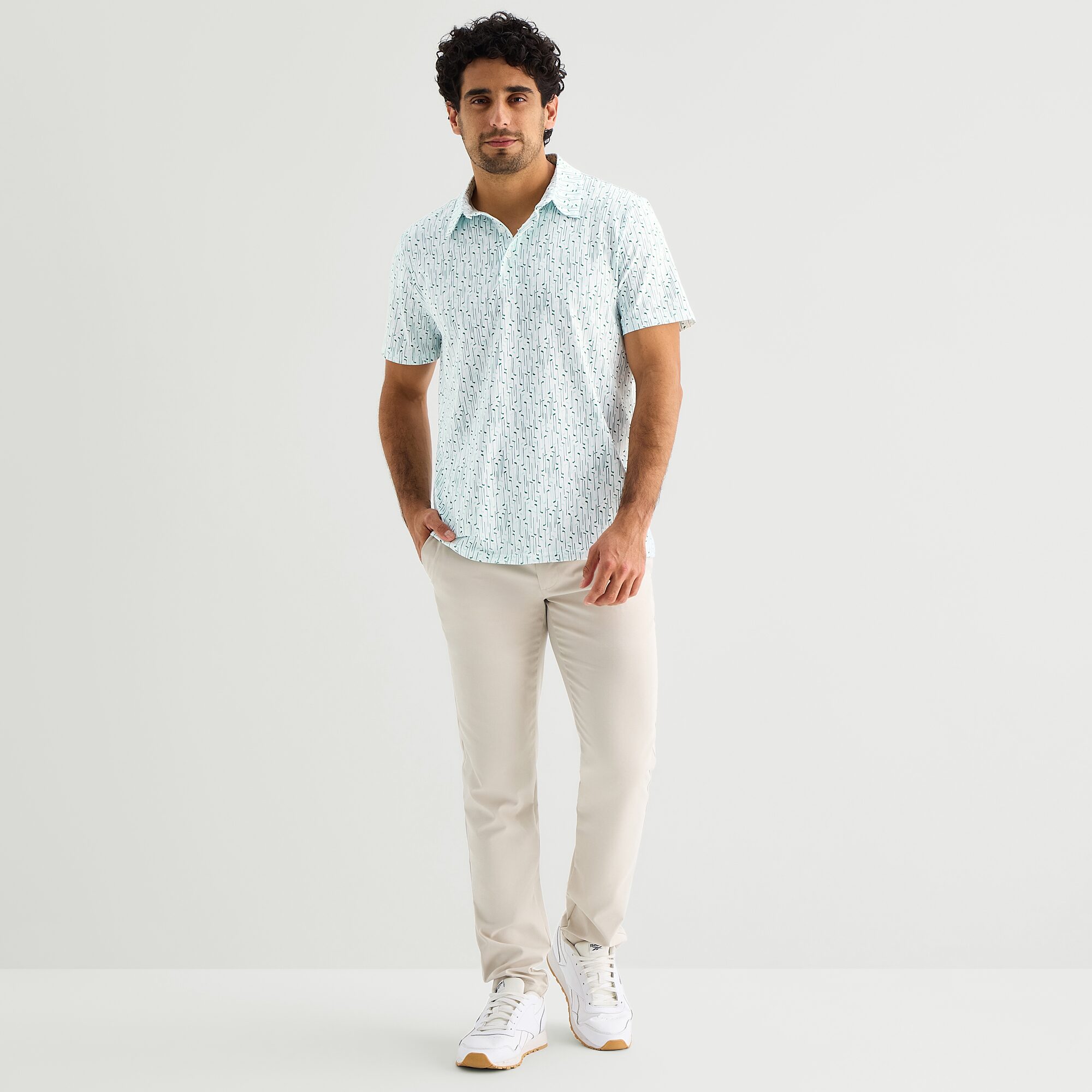 St. John's Bay Performance Mens Classic Fit Short Sleeve Polo Shirt