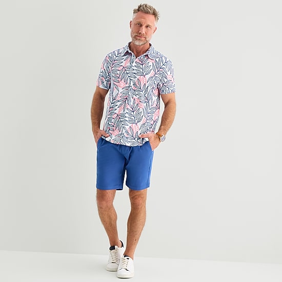 St. John's Bay Performance Mens Classic Fit Short Sleeve Polo Shirt