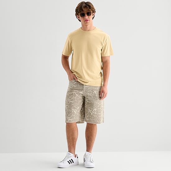 Arizona Baggy Fit Mens 12" Denim Short