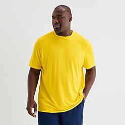 Yellow Moisture Wicking Workout Clothes - Men | JCPenney