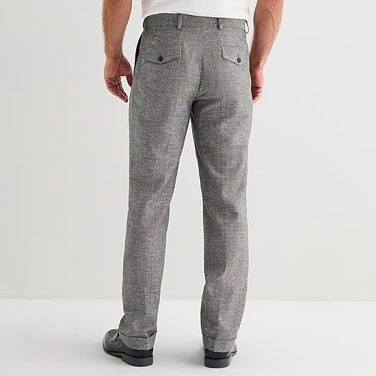 Stafford Twill Mens Classic Fit Dress Pleated Pant