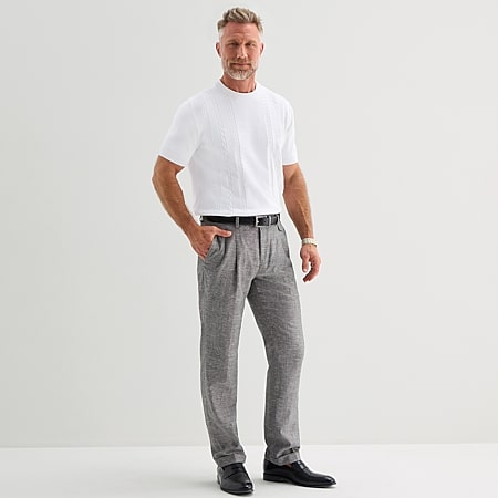 stafford travel sharkskin pleated dress pants classic DP1212202513025122M?impolicy=product_detail&width=450&height=450