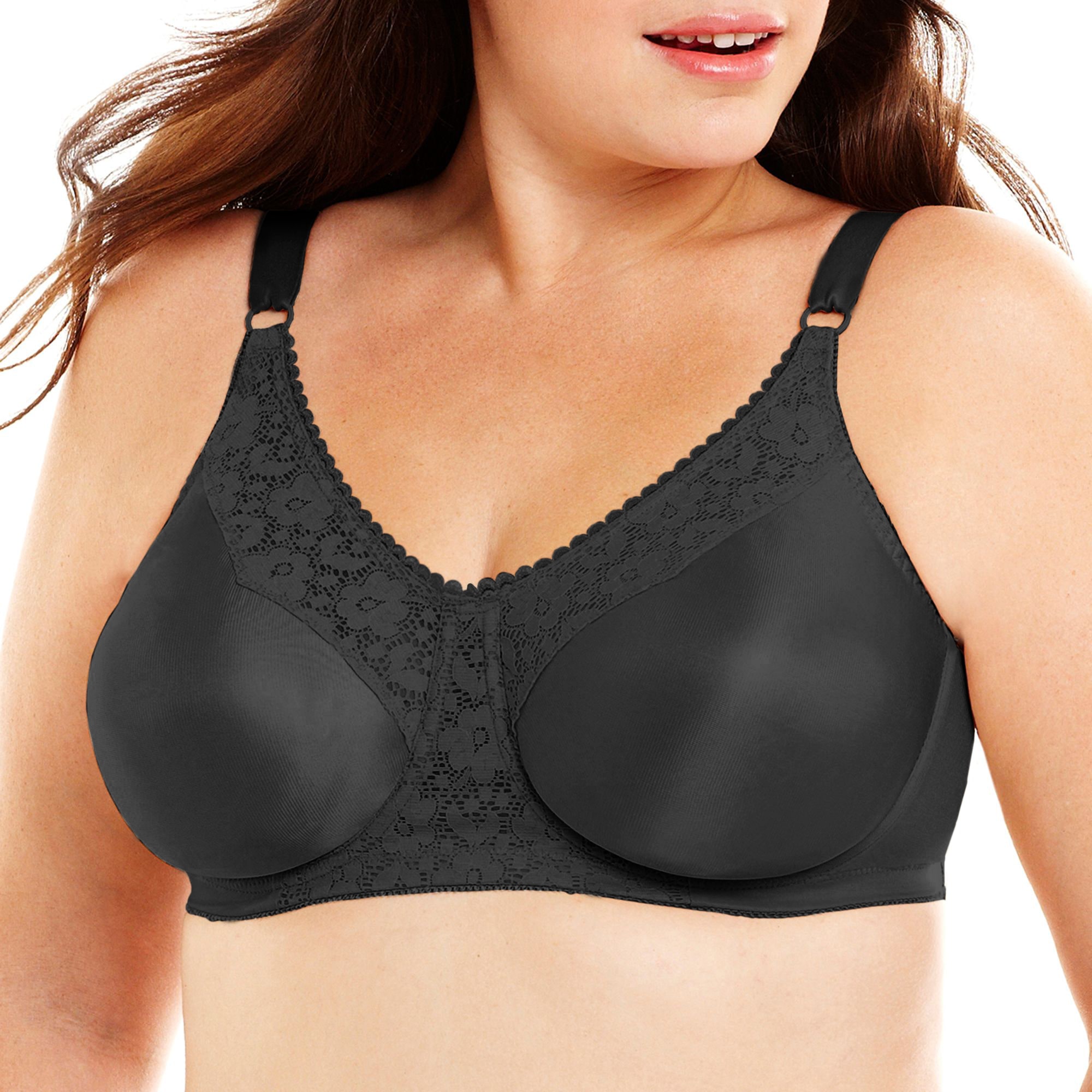 Underscore Lace Trim Underwire Unlined Full Coverage Bra