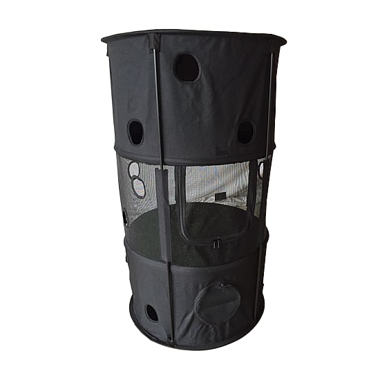 Pet Life Climbertree Circular Obstacle Play-Active Travel Collapsible Travel Pet Cat House