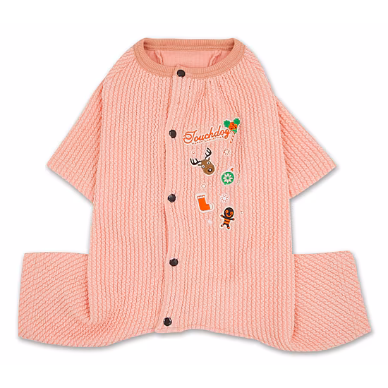Touchdog 'Ciesta-Luxe' Designer Full Body Thermal Pet Dog Jumpsuit Pajamas