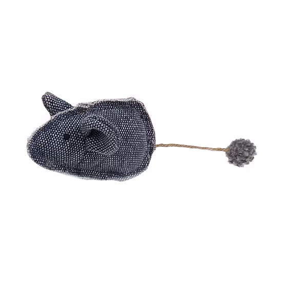 Pet Life Pompom Kitty Mouse Plush Catnip Cat Toy
