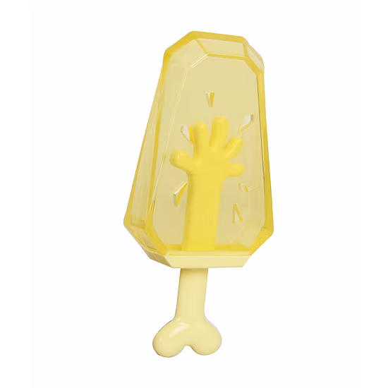 Pet Life Ices Cooling 'Lick and Gnaw' Water Fillable and Freezable Rubberized Dog Chew and Teether Toy