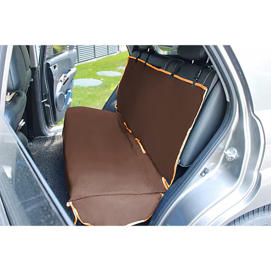 Pet Life Open Road Mess-Free Back Seat Safety Car Seat Cover Protector For Dog