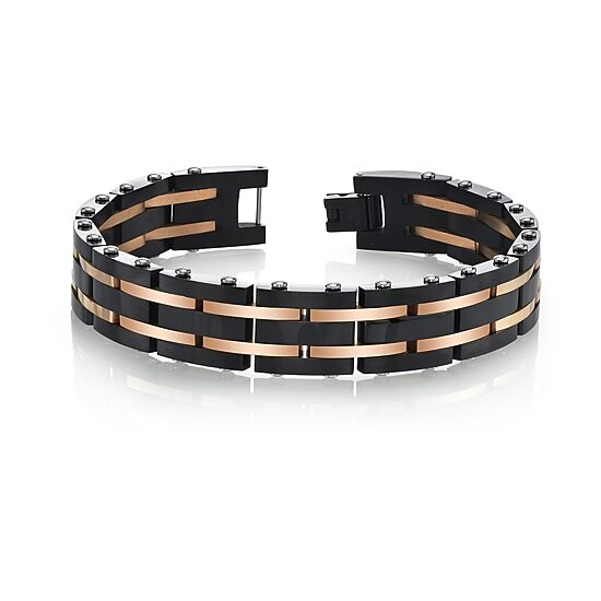 8 1/2 Inch Mens Stainless Steel 8 1/2 Inch Solid Link Chain Bracelet