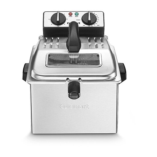 【新品未使用】Cuisinart deep fryer ディープフライヤー Cuisinart® Deep Fryer CDF-200, Color: Stainless Steel - JCPenney