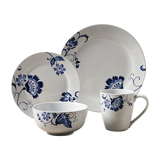 Bluefield 16-pc. Floral Dinnerware Set