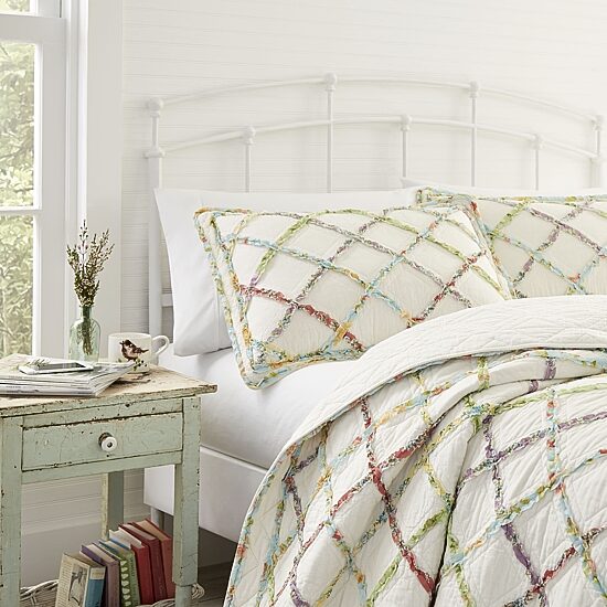 Laura Ashley Ruffle Garden Pillow Sham