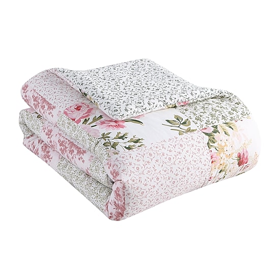 Laura Ashley Ailyn Floral Midweight Comforter