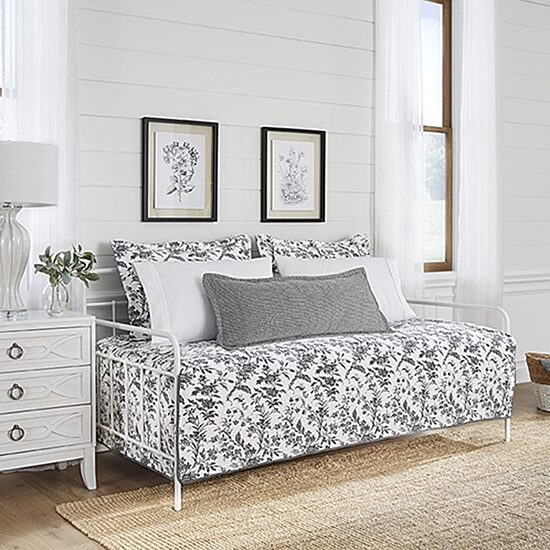 Laura Ashley Amberley Floral Daybed Cover Set