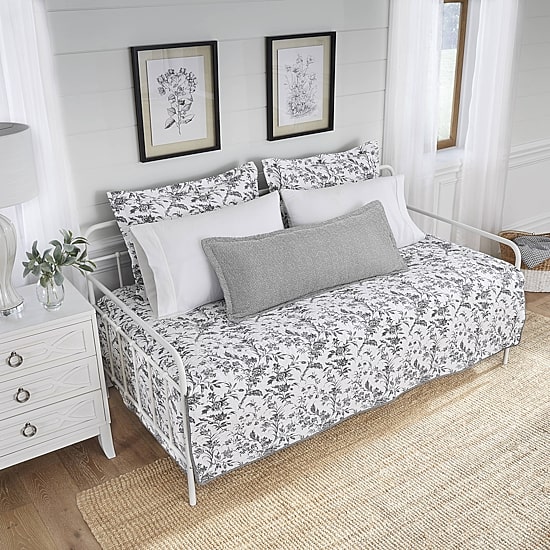 Laura Ashley Amberley Floral Daybed Cover Set